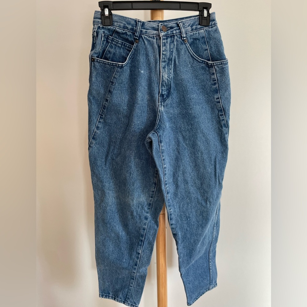Vintage Coca Cola Size 10 High Rise 80’s Mom Style Jeans